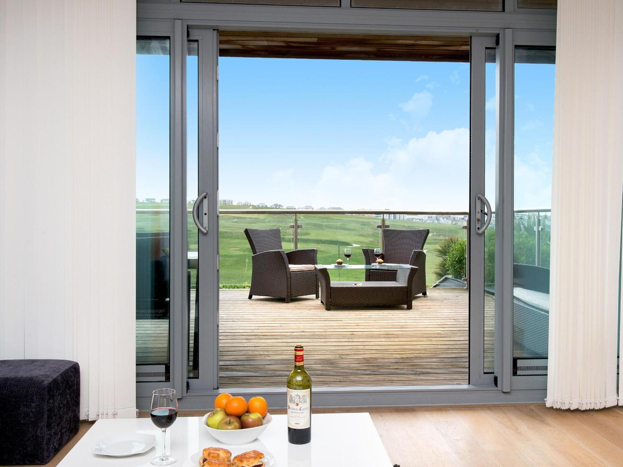 Ferienwohnung Fistral View - 3 Cribbar New Quay Exterior foto